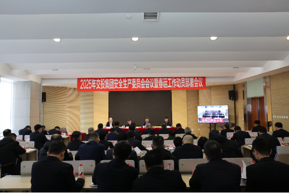 集团召开2025年安全生产委员会会议暨春运工作动员部署会议